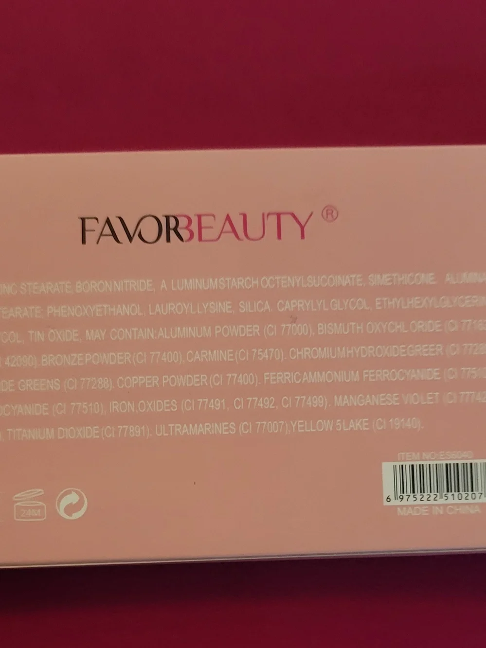 Favori Beauty Anime-Inspired Makeup Palette in Pink and Pastels